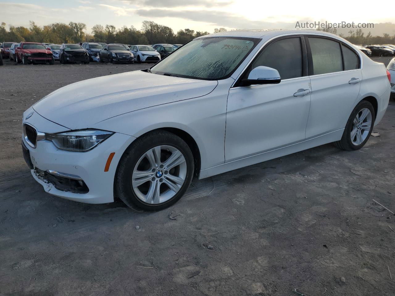 2016 Bmw 328 Xi Sulev White vin: WBA8E3C5XGK504872