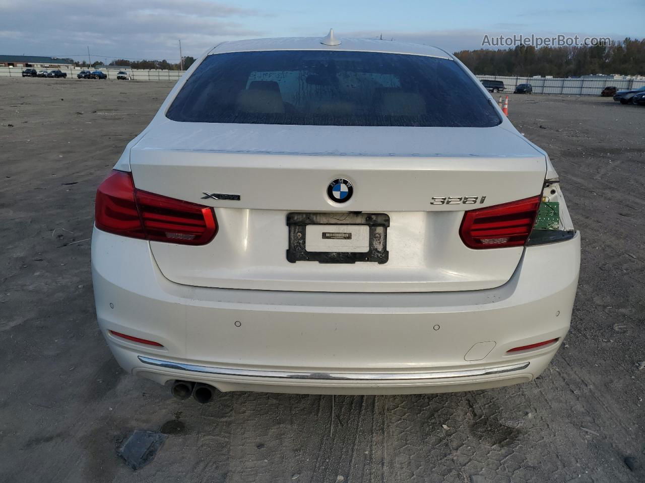 2016 Bmw 328 Xi Sulev White vin: WBA8E3C5XGK504872