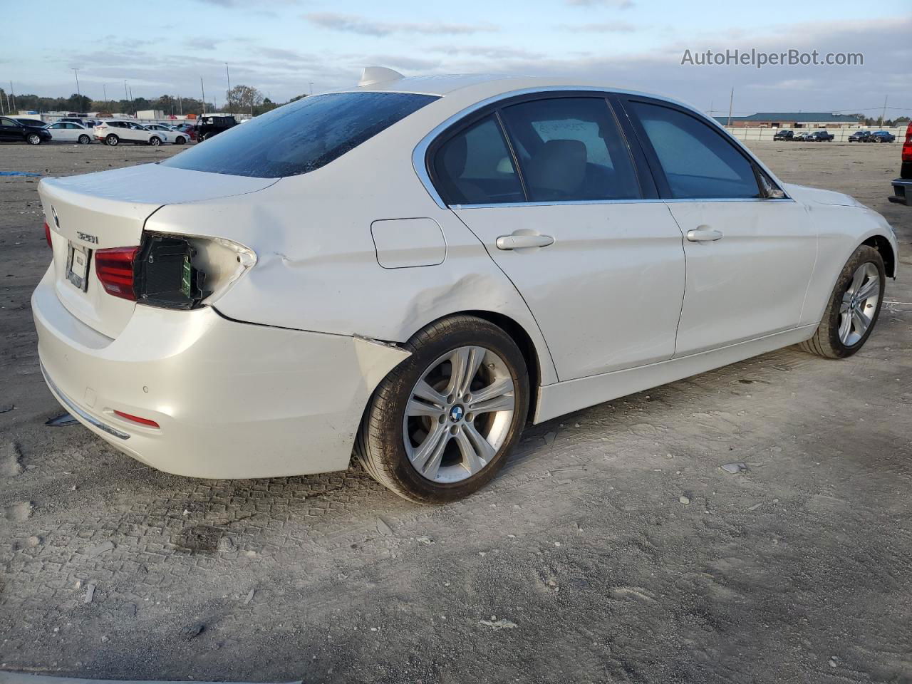 2016 Bmw 328 Xi Sulev White vin: WBA8E3C5XGK504872