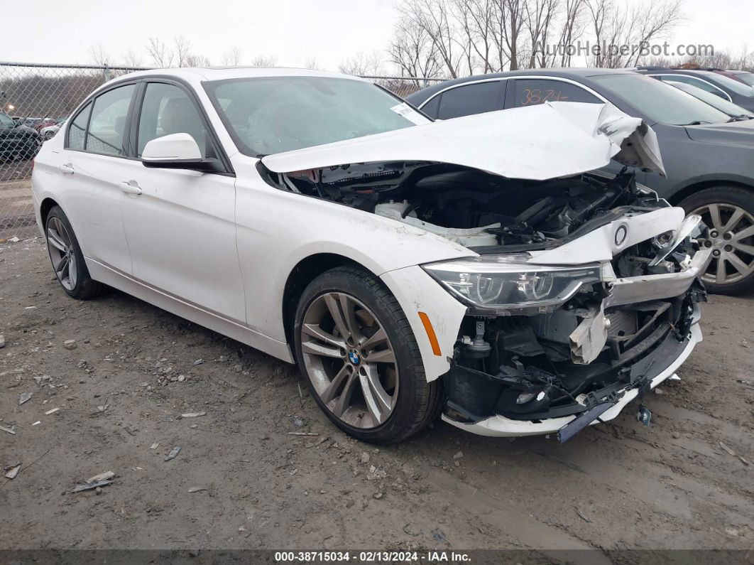 2016 Bmw 328i Xdrive White vin: WBA8E3G50GNT79535