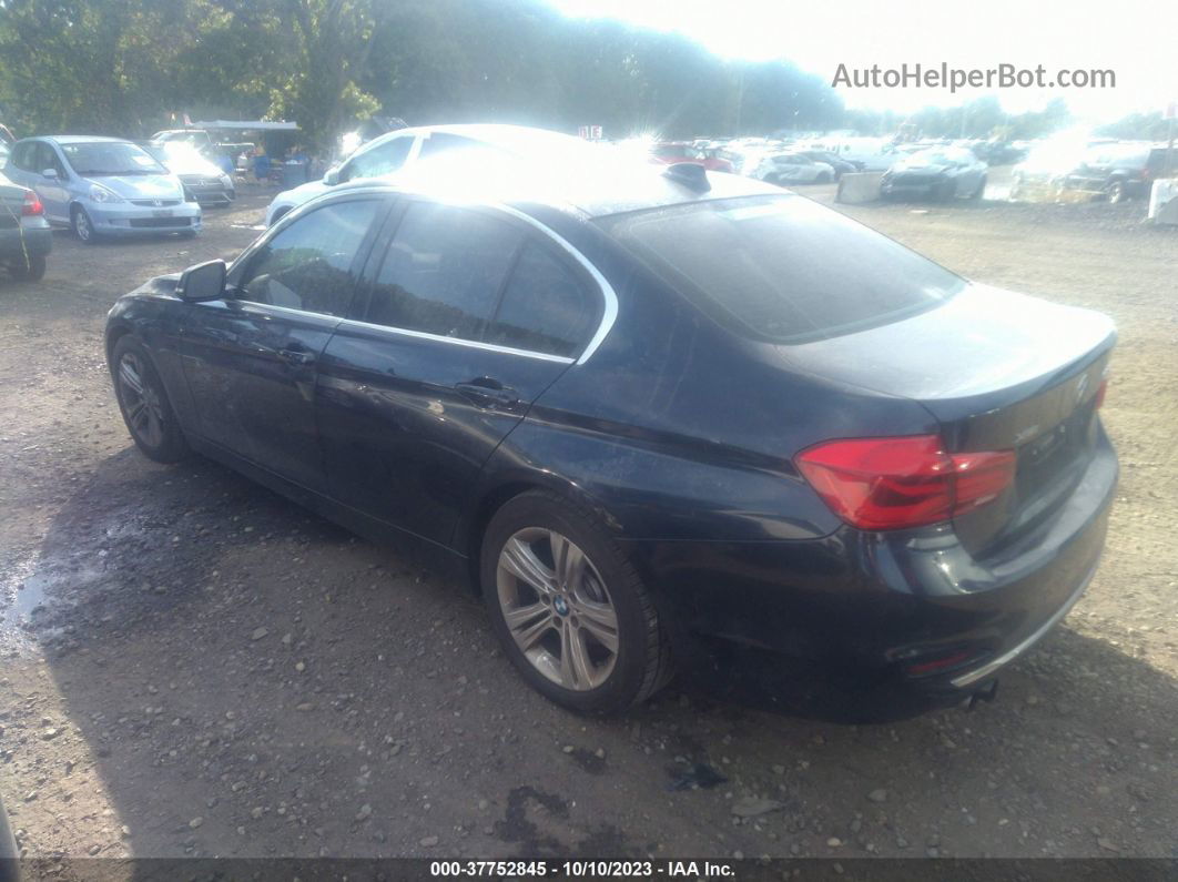 2016 Bmw 3 Series 328i Xdrive Blue vin: WBA8E3G51GNT80838