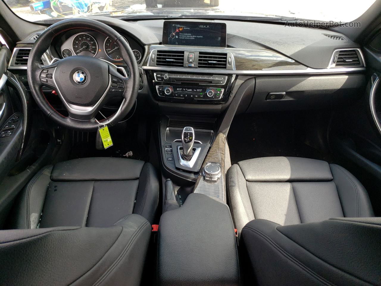 2016 Bmw 328 Xi Sulev Черный vin: WBA8E3G51GNU02370