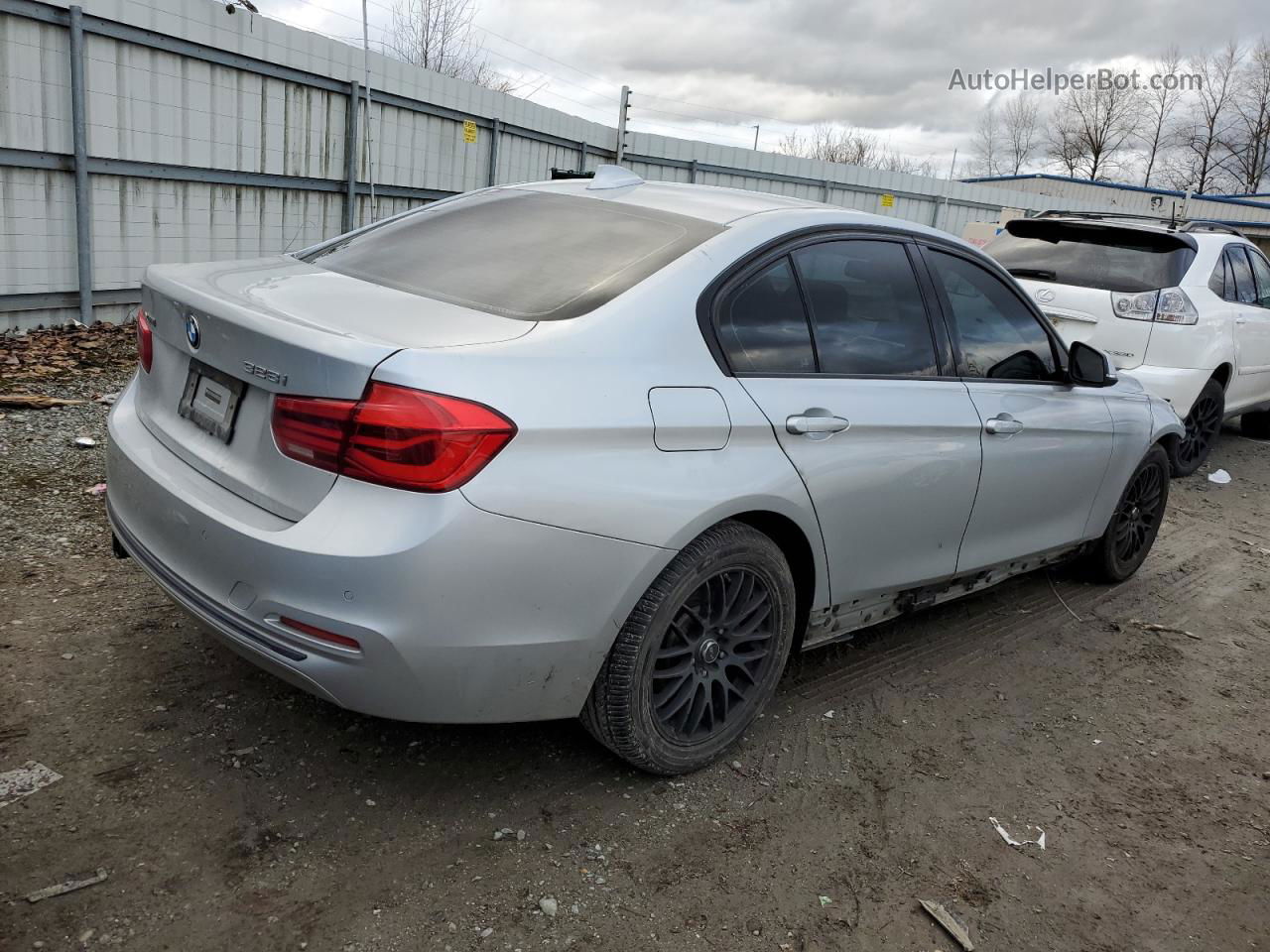 2016 Bmw 328 Xi Sulev Silver vin: WBA8E3G51GNU04927