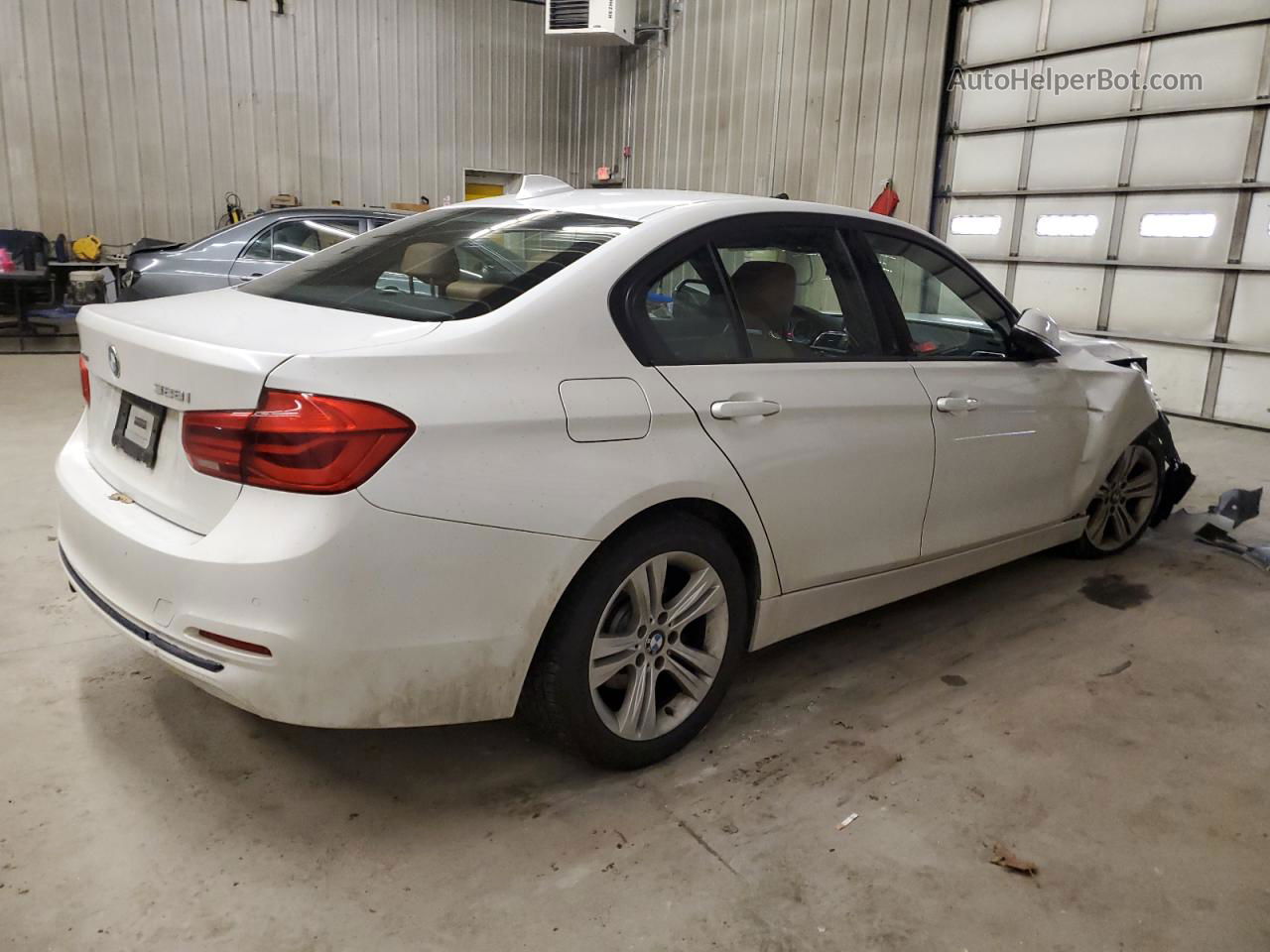 2016 Bmw 328 Xi Sulev White vin: WBA8E3G52GNT75812