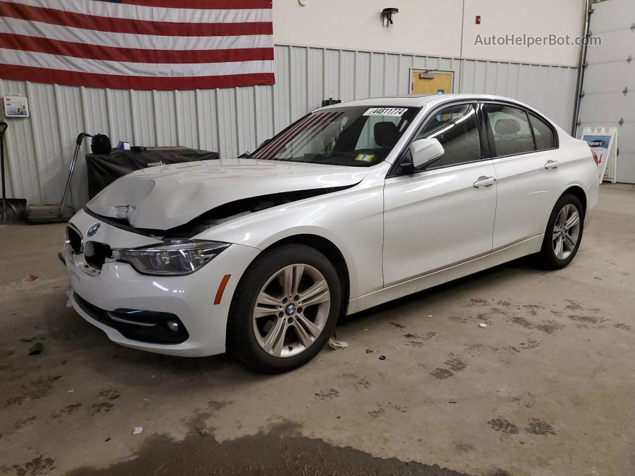 2016 Bmw 328 Xi Sulev White vin: WBA8E3G52GNT75812