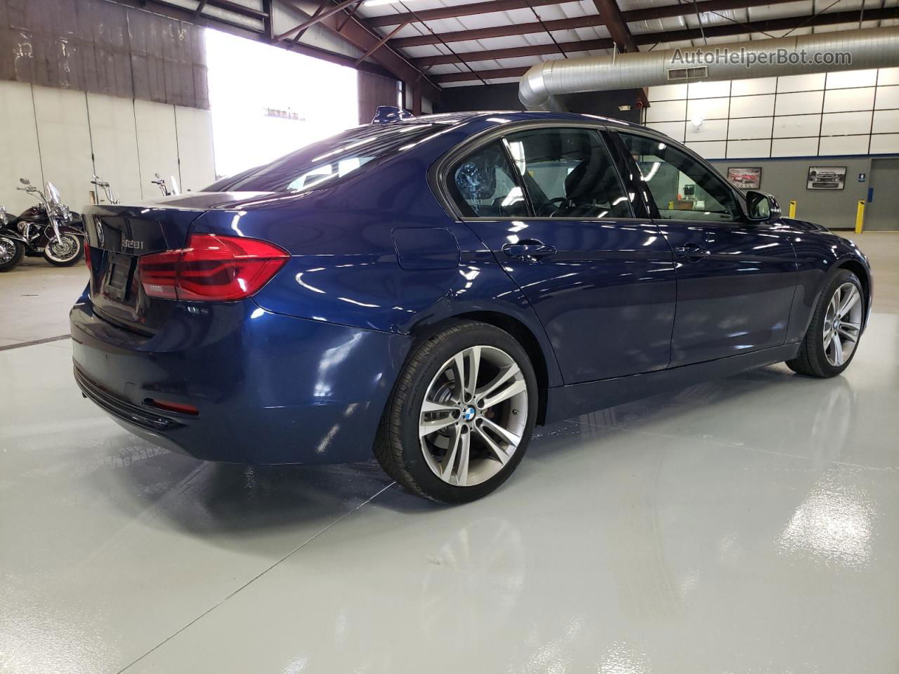 2016 Bmw 328 Xi Sulev Blue vin: WBA8E3G52GNT78726