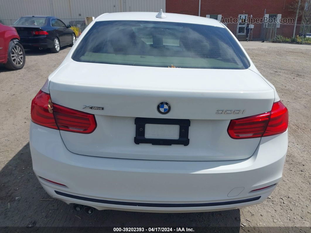 2016 Bmw 328i Xdrive White vin: WBA8E3G52GNU05665