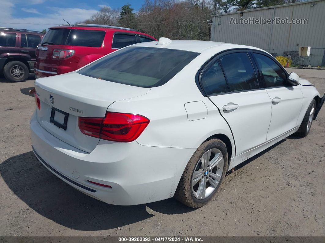 2016 Bmw 328i Xdrive White vin: WBA8E3G52GNU05665