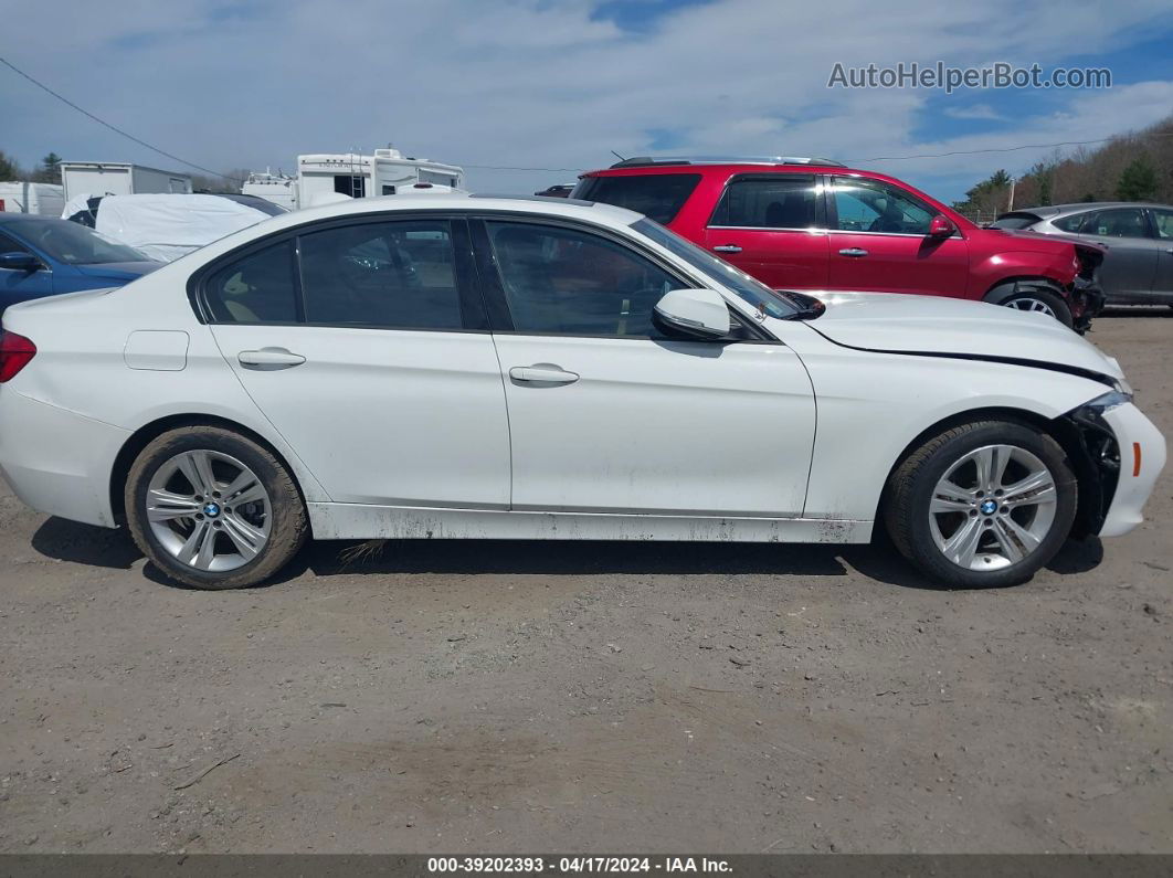 2016 Bmw 328i Xdrive White vin: WBA8E3G52GNU05665