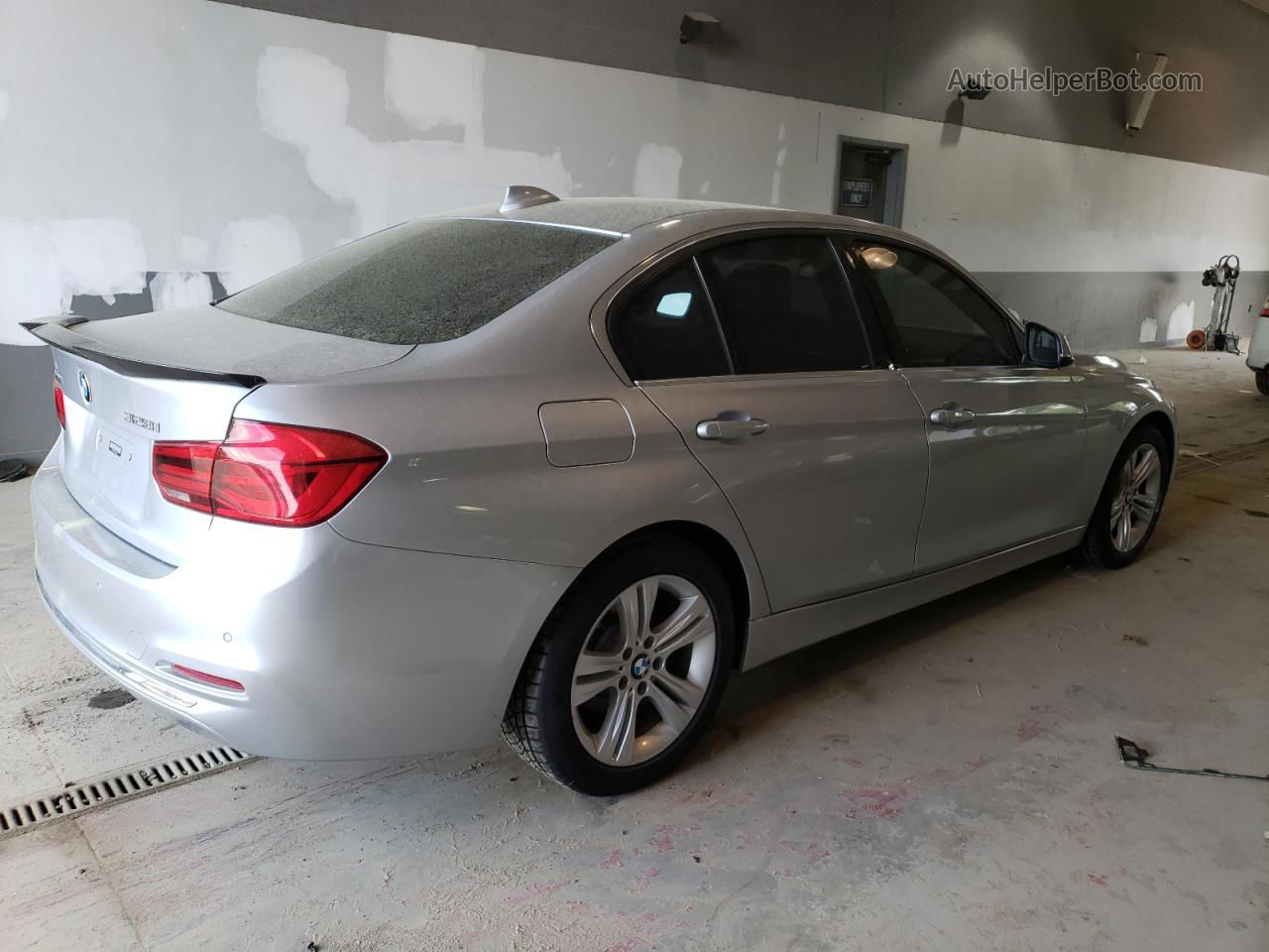 2016 Bmw 328 Xi Sulev Silver vin: WBA8E3G53GNT26876