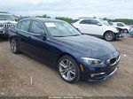 2016 Bmw 328i Xdrive Blue vin: WBA8E3G53GNU00250