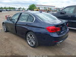 2016 Bmw 328i Xdrive Blue vin: WBA8E3G53GNU00250