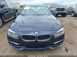 2016 Bmw 328i Xdrive Blue vin: WBA8E3G53GNU00250