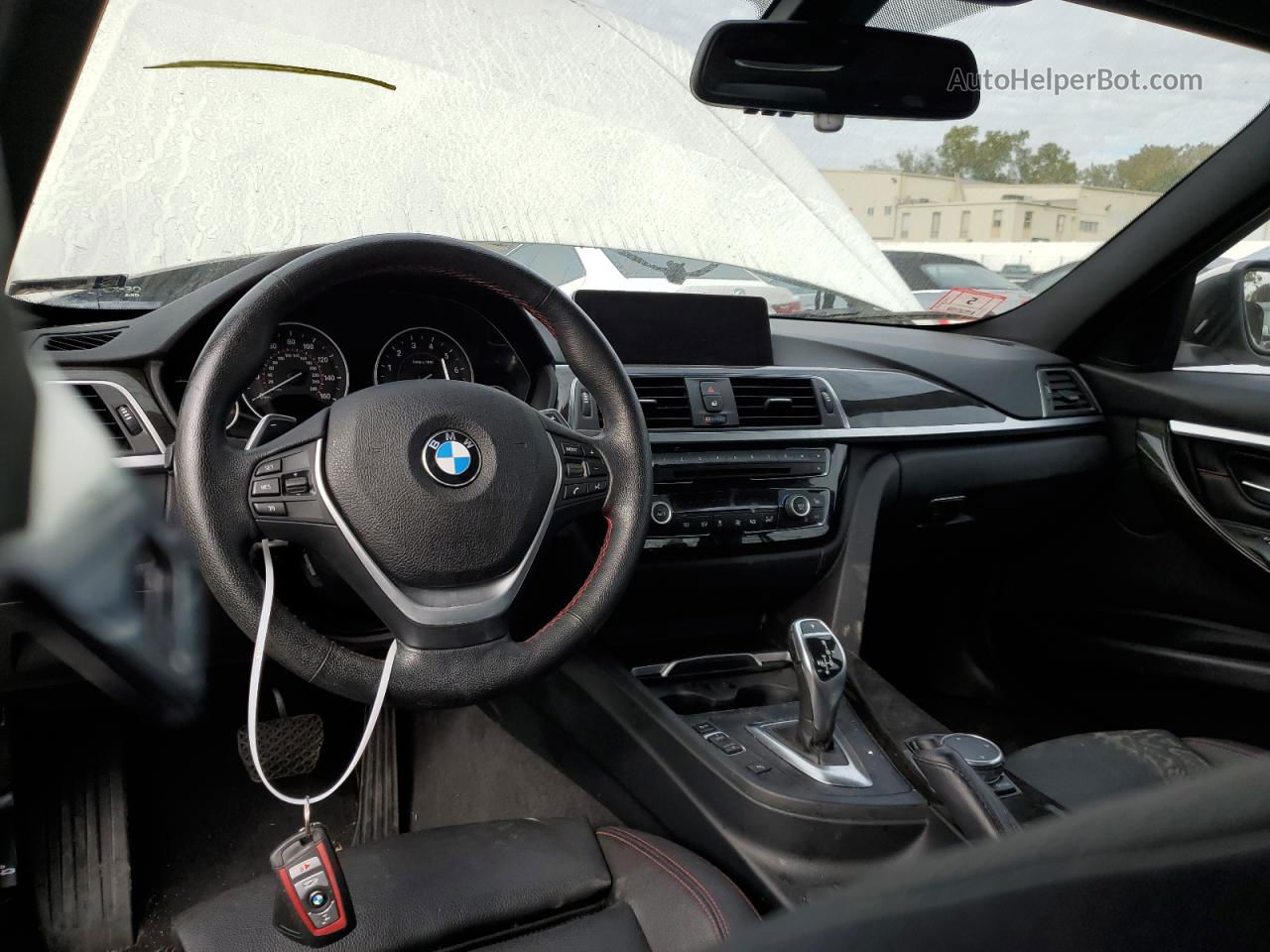 2016 Bmw 328 Xi Sulev Белый vin: WBA8E3G53GNU02340