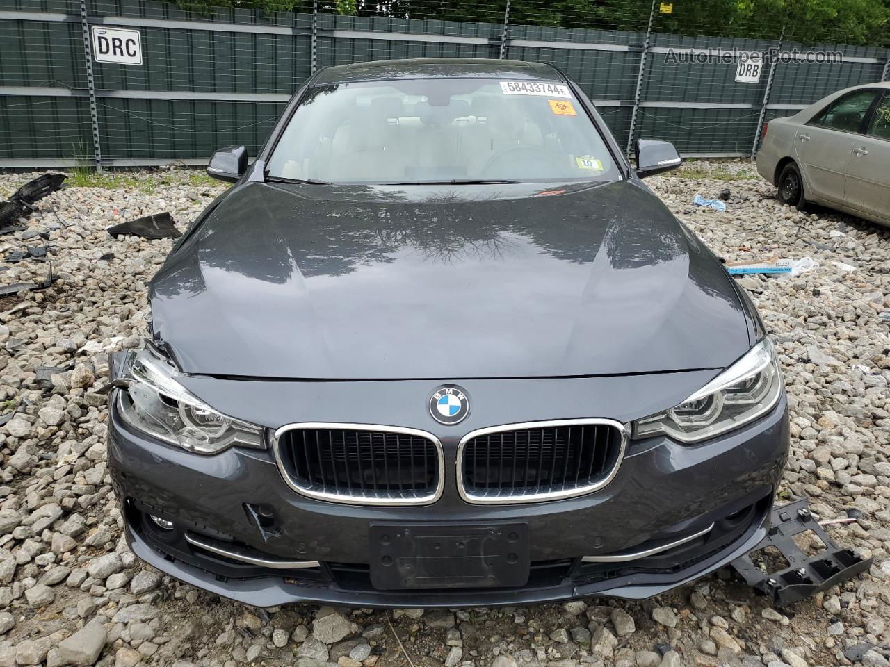 2016 Bmw 328 Xi Sulev Charcoal vin: WBA8E3G54GNT80932