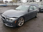 2016 Bmw 328 Xi Sulev Charcoal vin: WBA8E3G54GNU00161