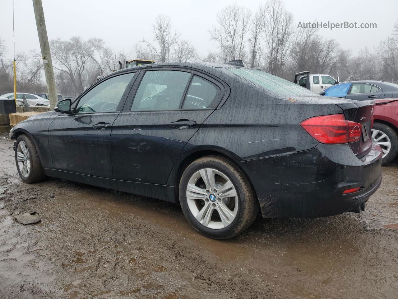 2016 Bmw 328 Xi Sulev Black vin: WBA8E3G54GNU05019