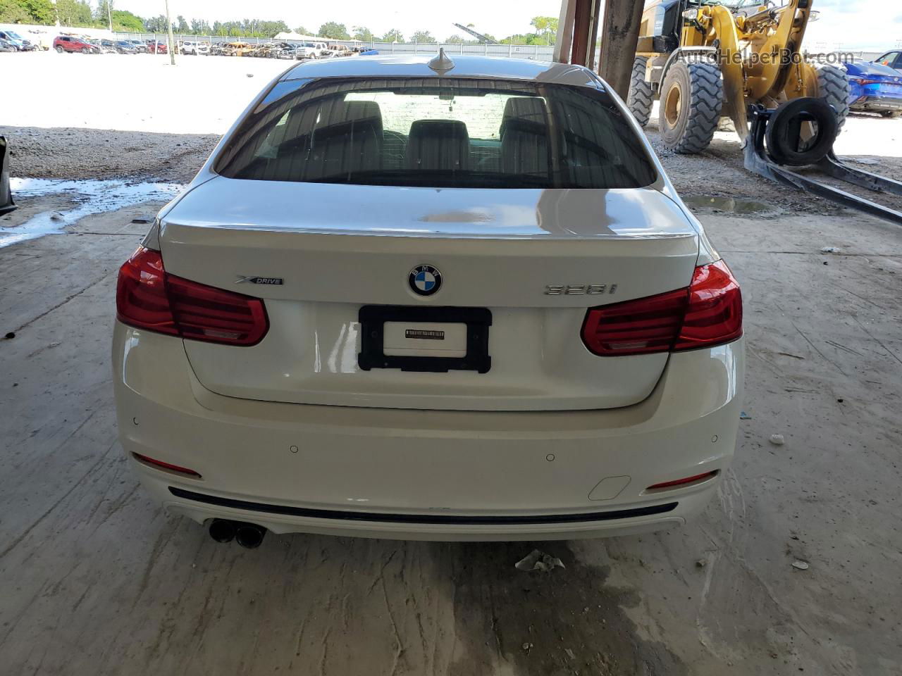 2016 Bmw 328 Xi Sulev White vin: WBA8E3G55GNT79644