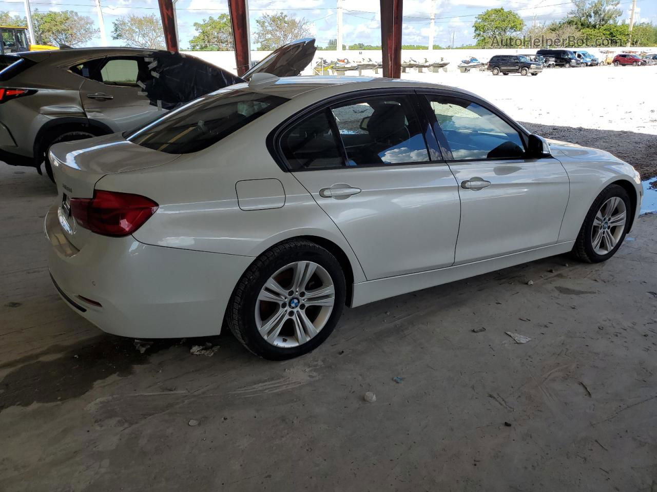 2016 Bmw 328 Xi Sulev White vin: WBA8E3G55GNT79644