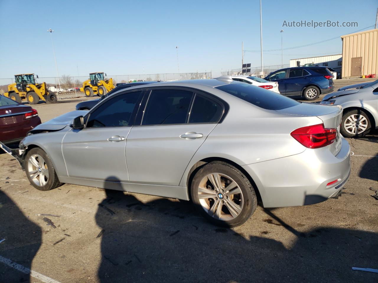 2016 Bmw 328 Xi Sulev Silver vin: WBA8E3G55GNT79661