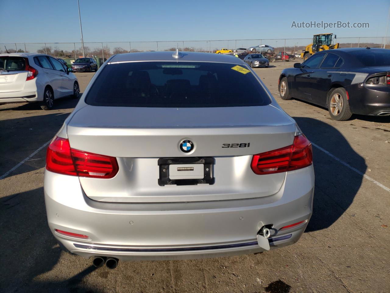 2016 Bmw 328 Xi Sulev Silver vin: WBA8E3G55GNT79661