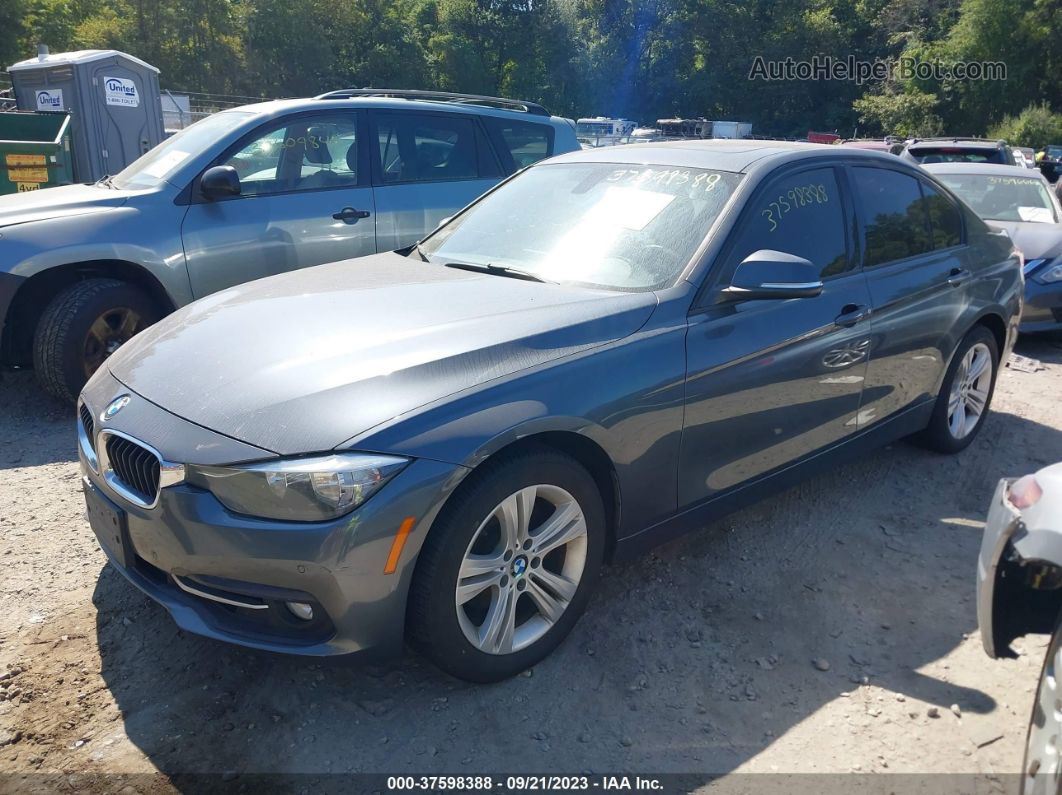 2016 Bmw 3 Series 328i Xdrive Gray vin: WBA8E3G56GNT75828