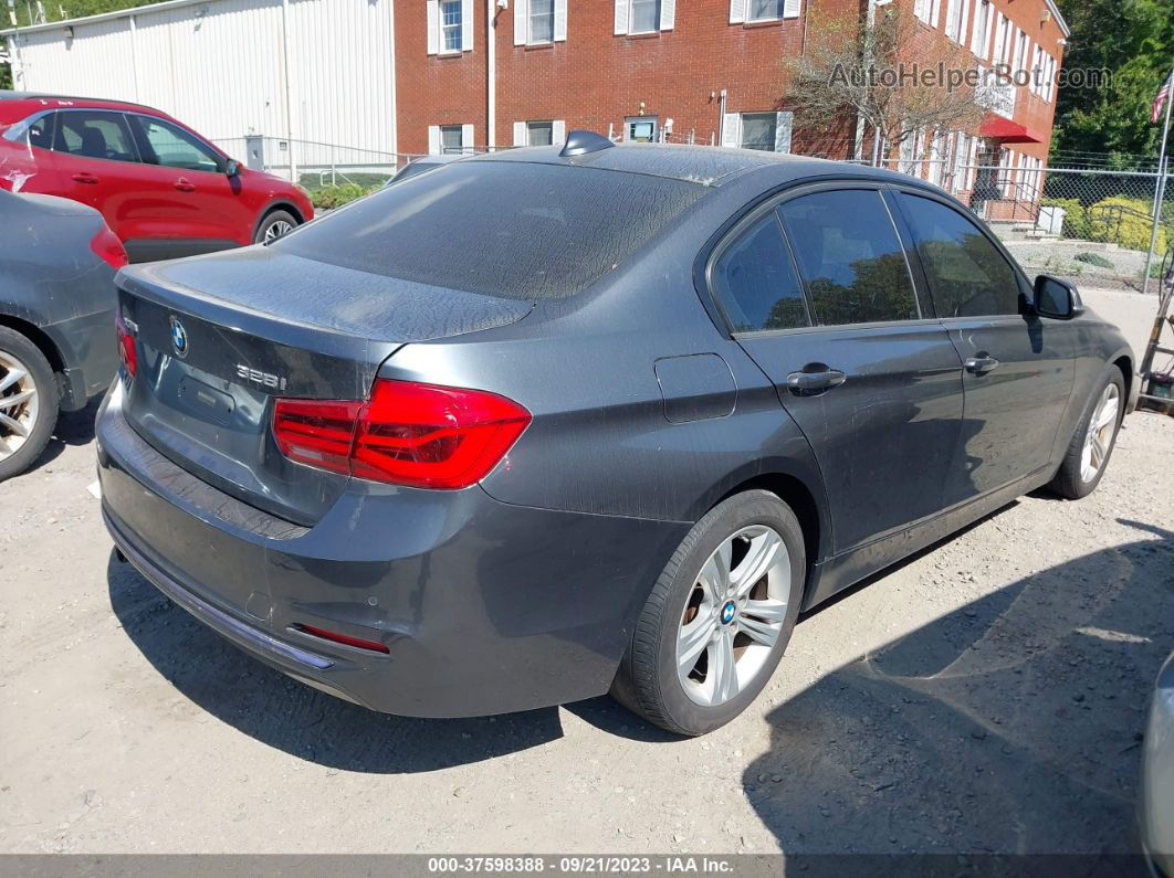 2016 Bmw 3 Series 328i Xdrive Gray vin: WBA8E3G56GNT75828