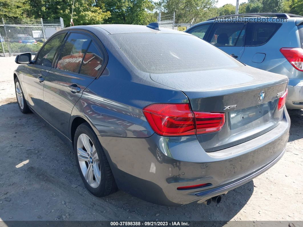 2016 Bmw 3 Series 328i Xdrive Gray vin: WBA8E3G56GNT75828