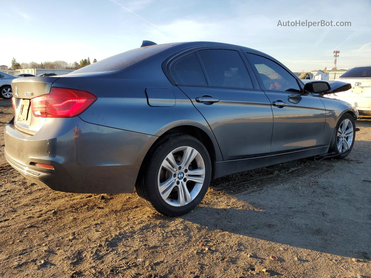 2016 Bmw 328 Xi Sulev Charcoal vin: WBA8E3G56GNT80818