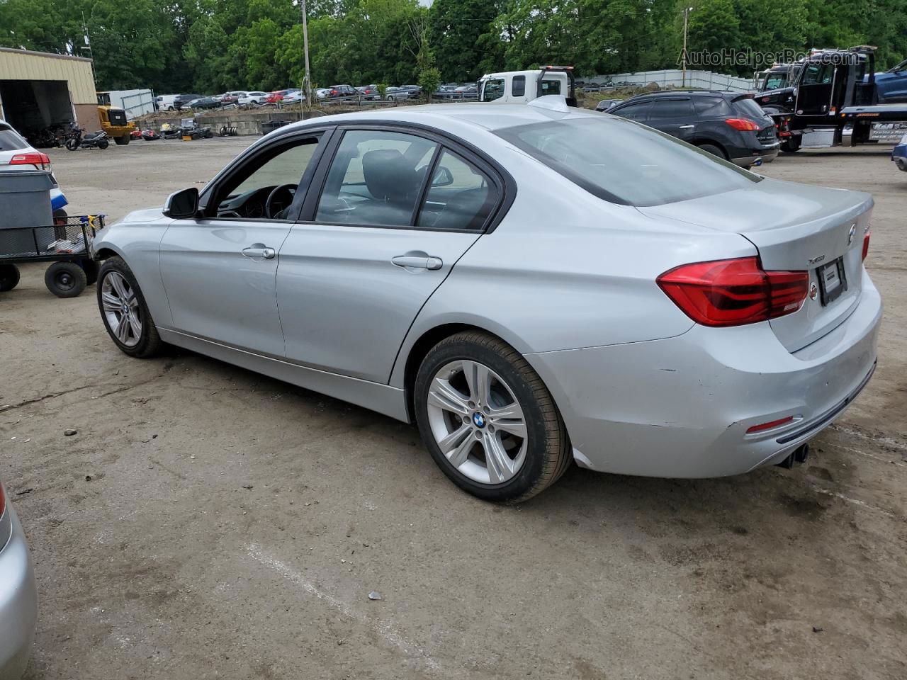 2016 Bmw 328 Xi Sulev Gray vin: WBA8E3G56GNU03904