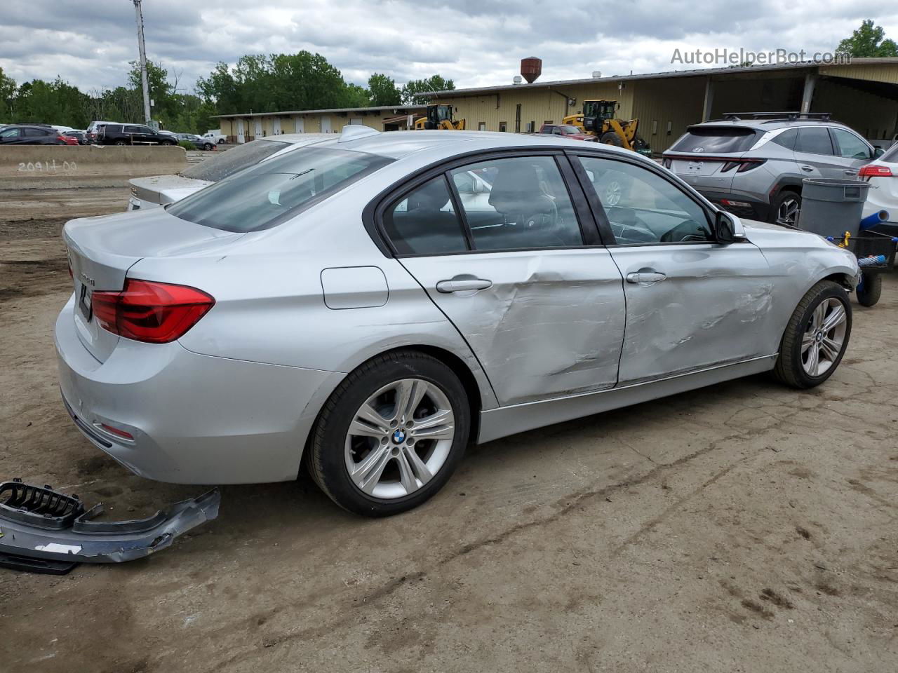 2016 Bmw 328 Xi Sulev Gray vin: WBA8E3G56GNU03904