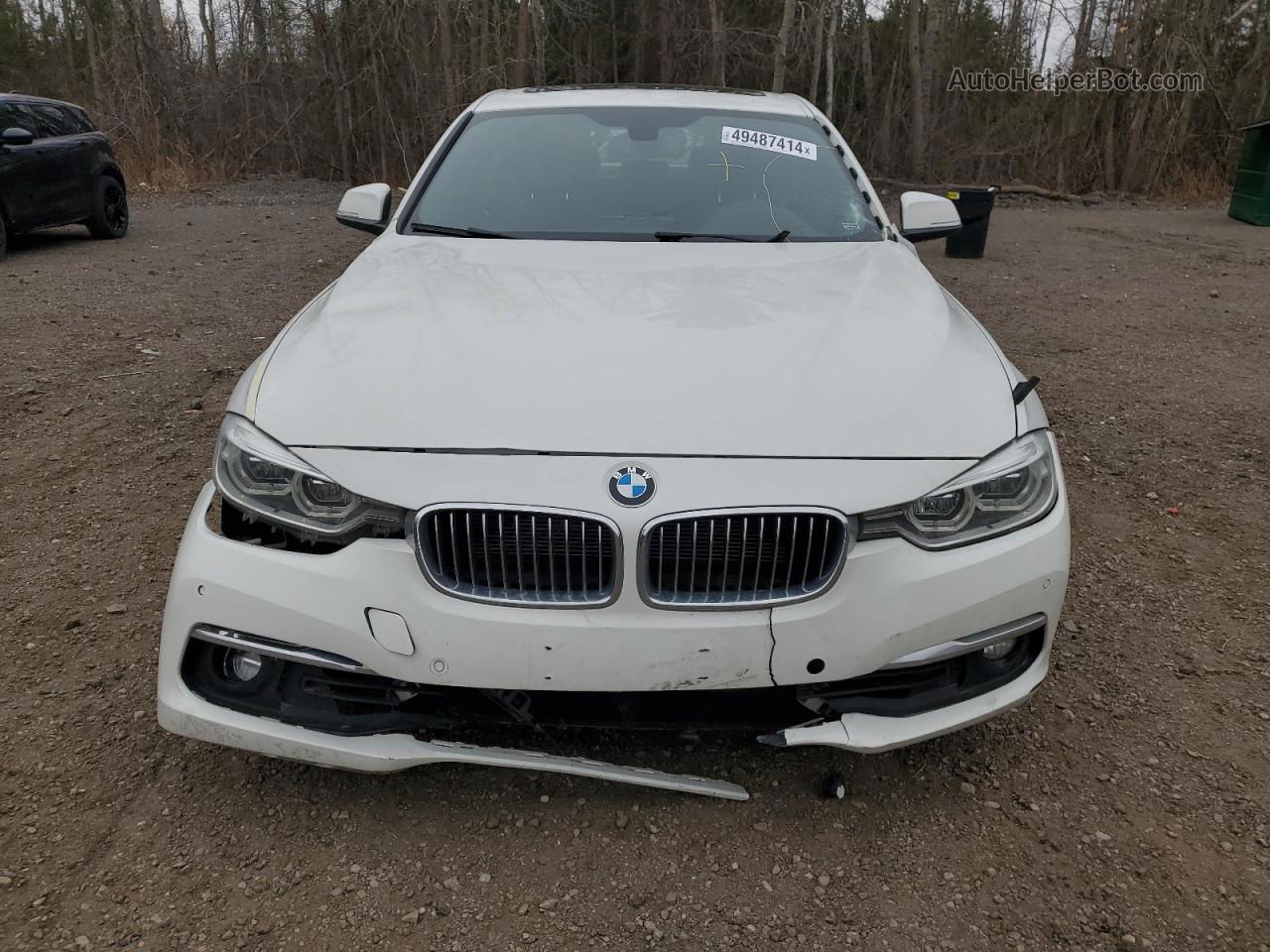 2016 Bmw 328 Xi Sulev Белый vin: WBA8E3G57GNT75692