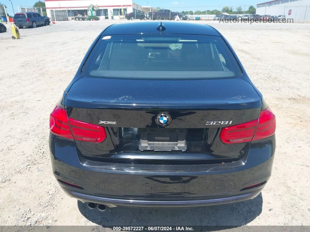 2016 Bmw 328i Xdrive Black vin: WBA8E3G57GNU01983