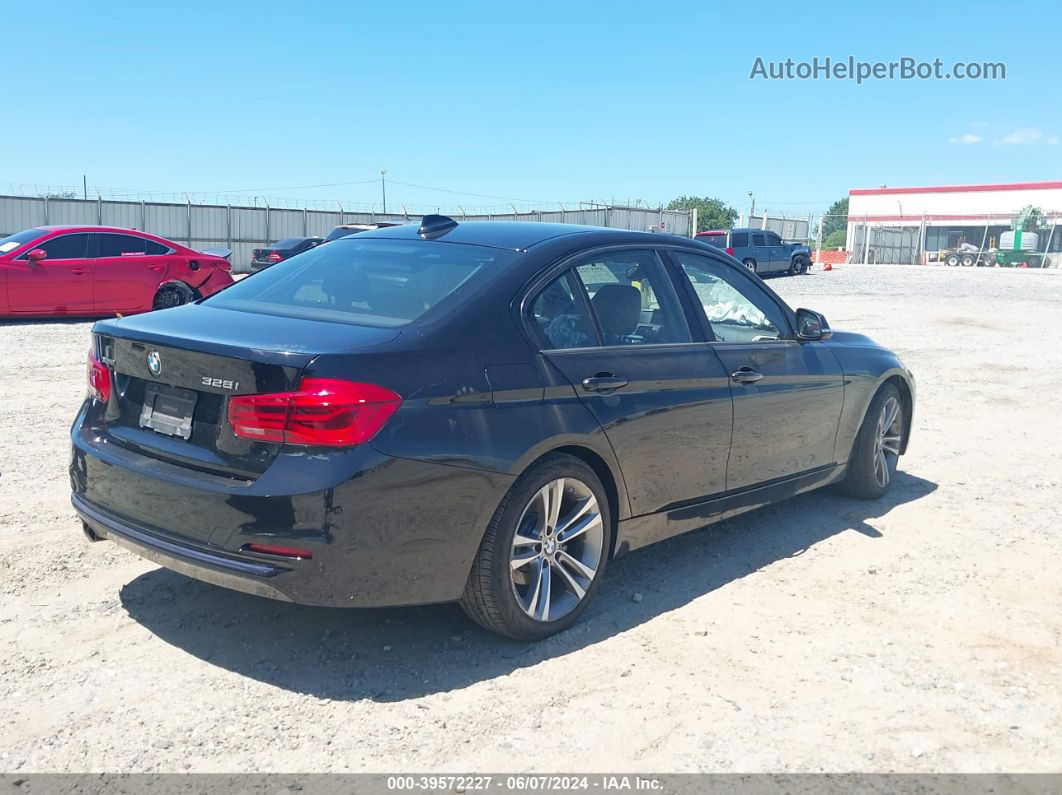 2016 Bmw 328i Xdrive Black vin: WBA8E3G57GNU01983