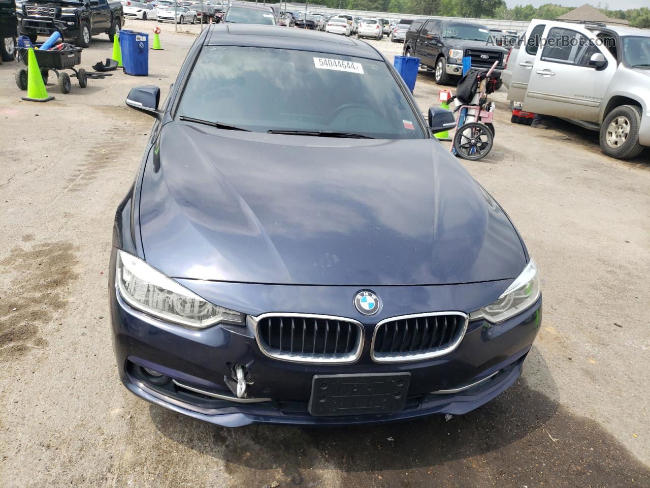 2016 Bmw 328 Xi Sulev Blue vin: WBA8E3G58GNT76219