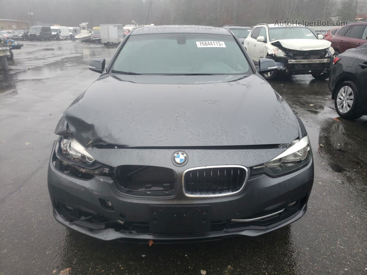 2016 Bmw 328 Xi Sulev Серый vin: WBA8E3G58GNT76222