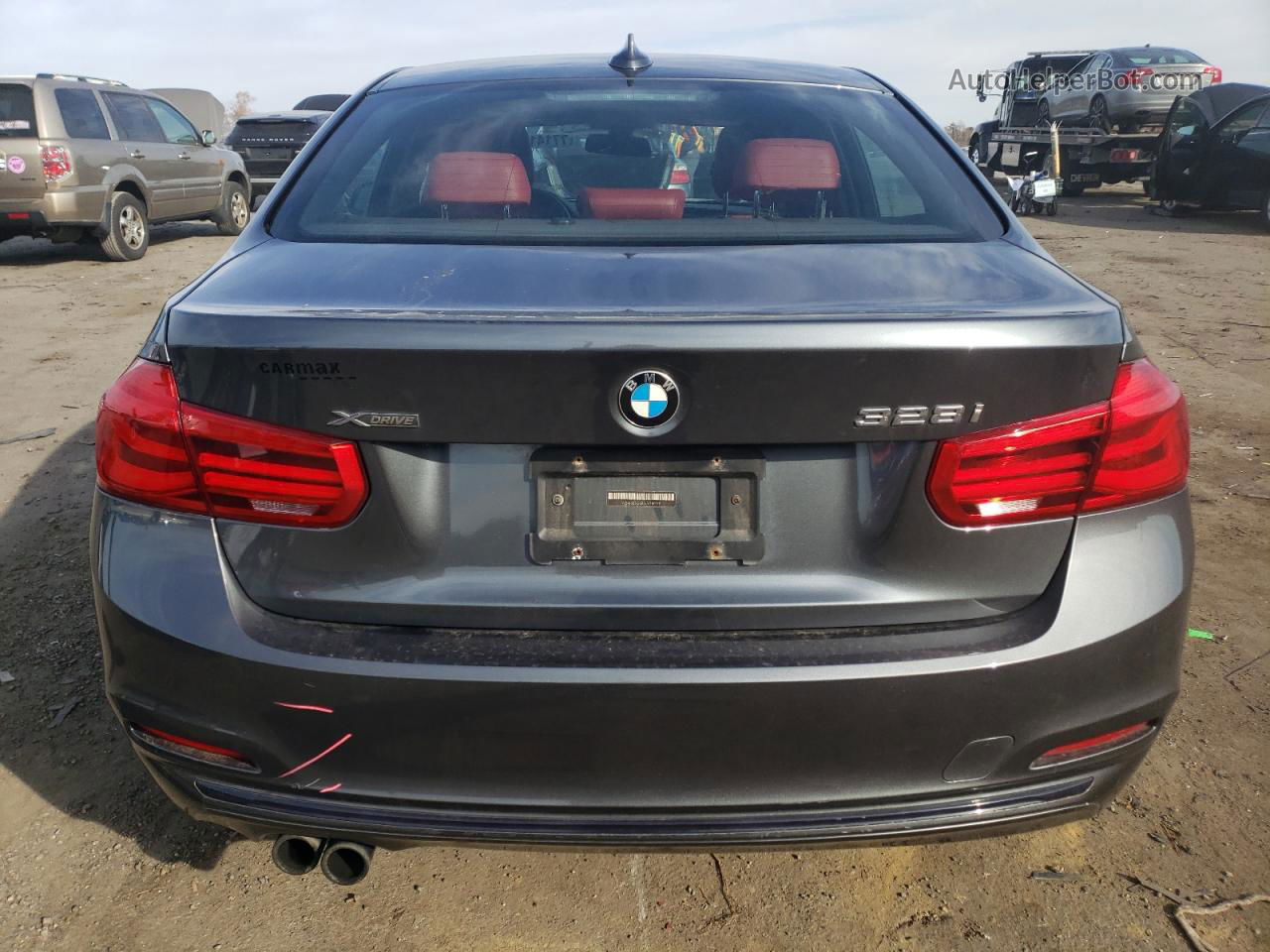 2016 Bmw 328 Xi Sulev Gray vin: WBA8E3G58GNT80190