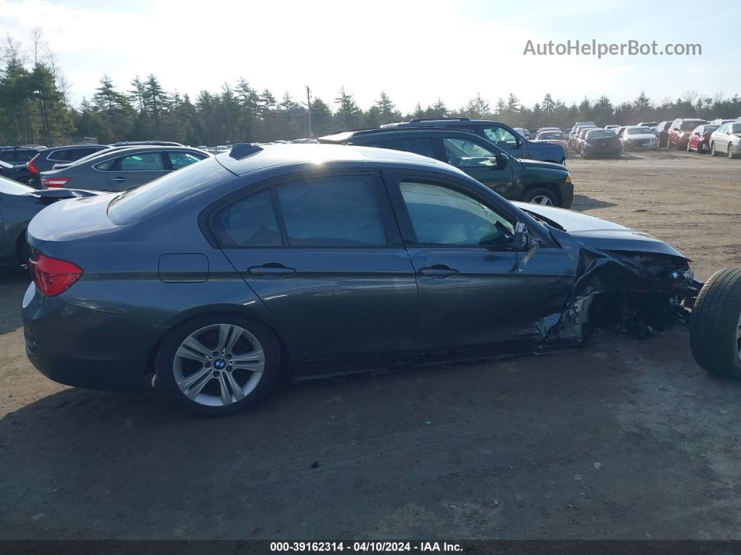 2016 Bmw 328i Xdrive Gray vin: WBA8E3G59GNT26249