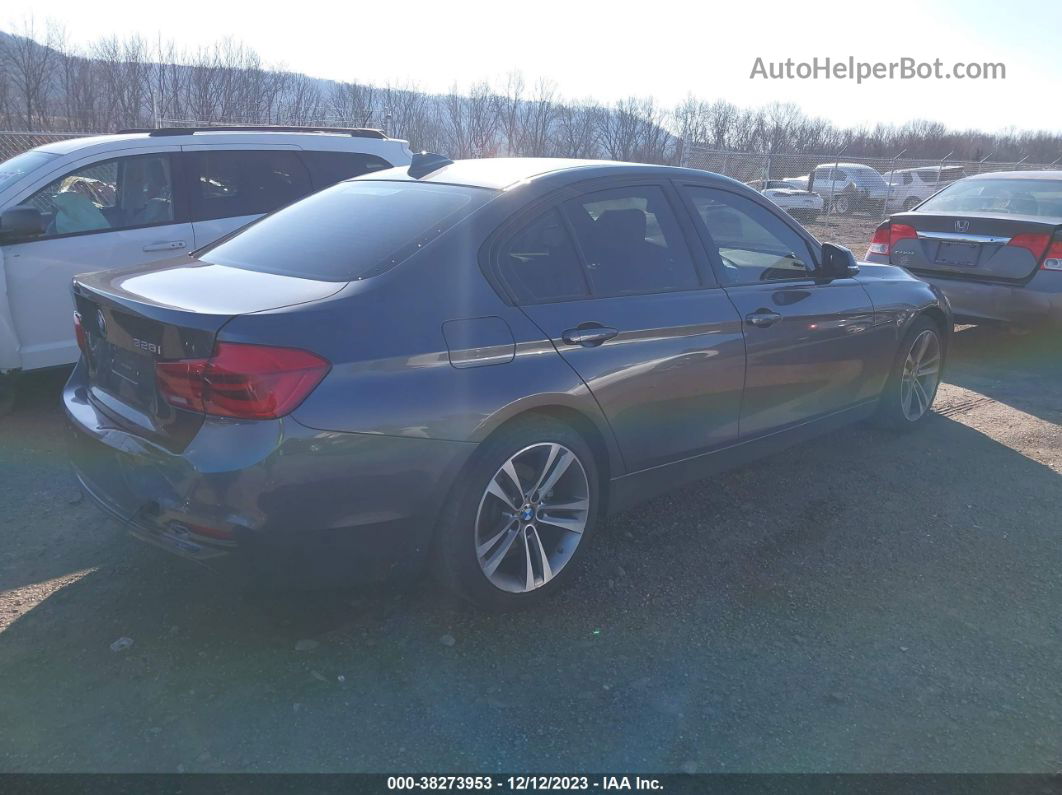 2016 Bmw 328i Xdrive Gray vin: WBA8E3G59GNU05033