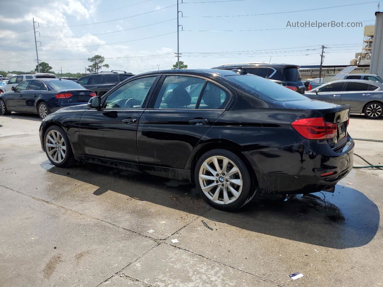 2016 Bmw 320 Xi Black vin: WBA8E5G50GNT41623