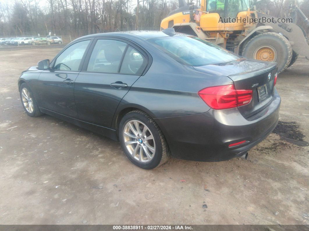 2017 Bmw 320i Xdrive Gray vin: WBA8E5G50HNU22283