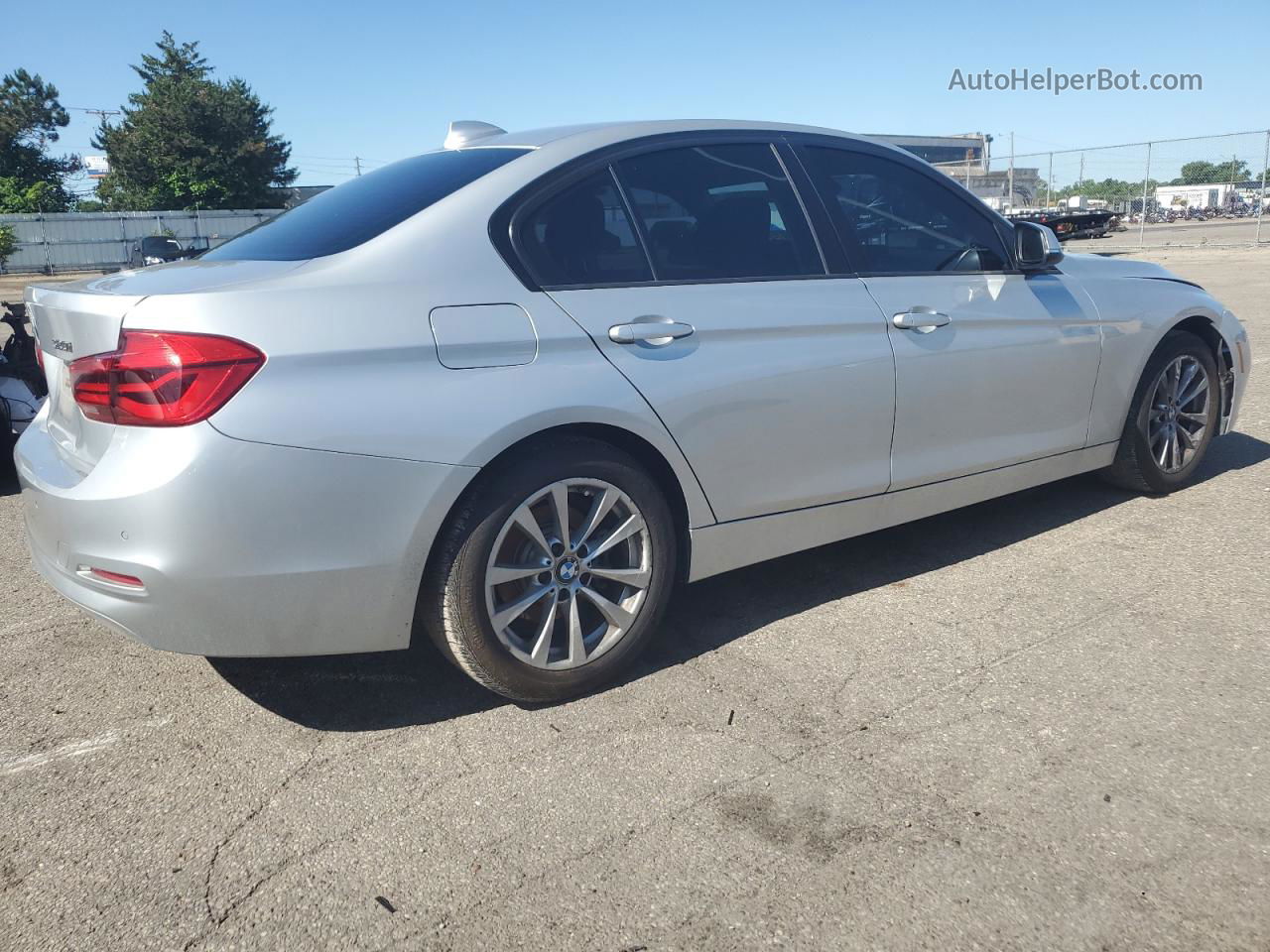 2016 Bmw 320 Xi Silver vin: WBA8E5G51GNU20976