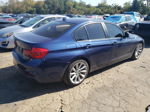 2016 Bmw 320 Xi Синий vin: WBA8E5G53GNT93537