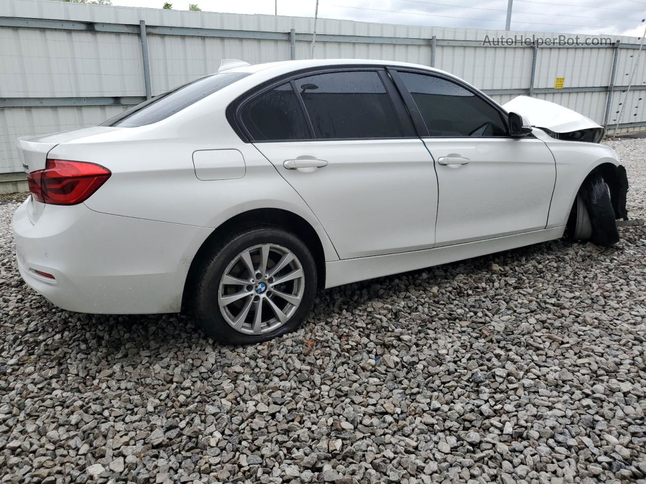 2016 Bmw 320 Xi White vin: WBA8E5G53GNU19859