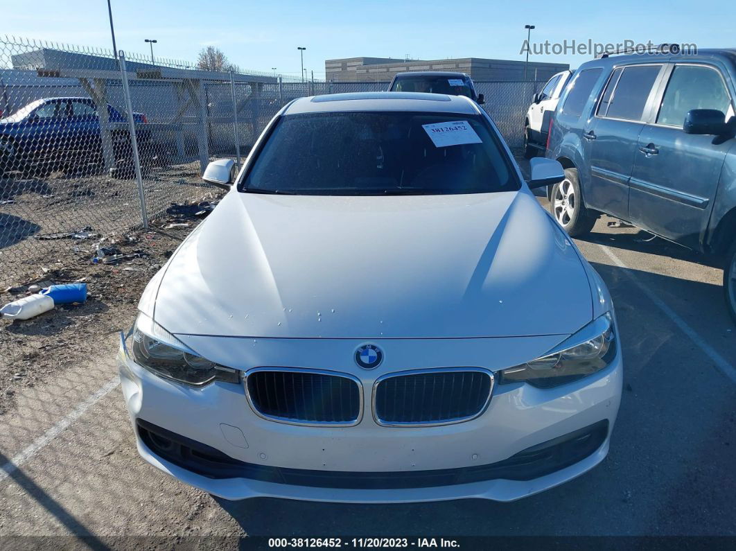 2016 Bmw 320i Xdrive White vin: WBA8E5G53GNU20994