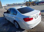 2016 Bmw 320i Xdrive White vin: WBA8E5G53GNU20994