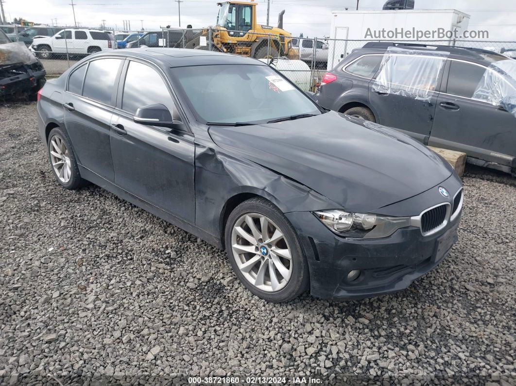 2016 Bmw 320i Xdrive Черный vin: WBA8E5G56GNT40816