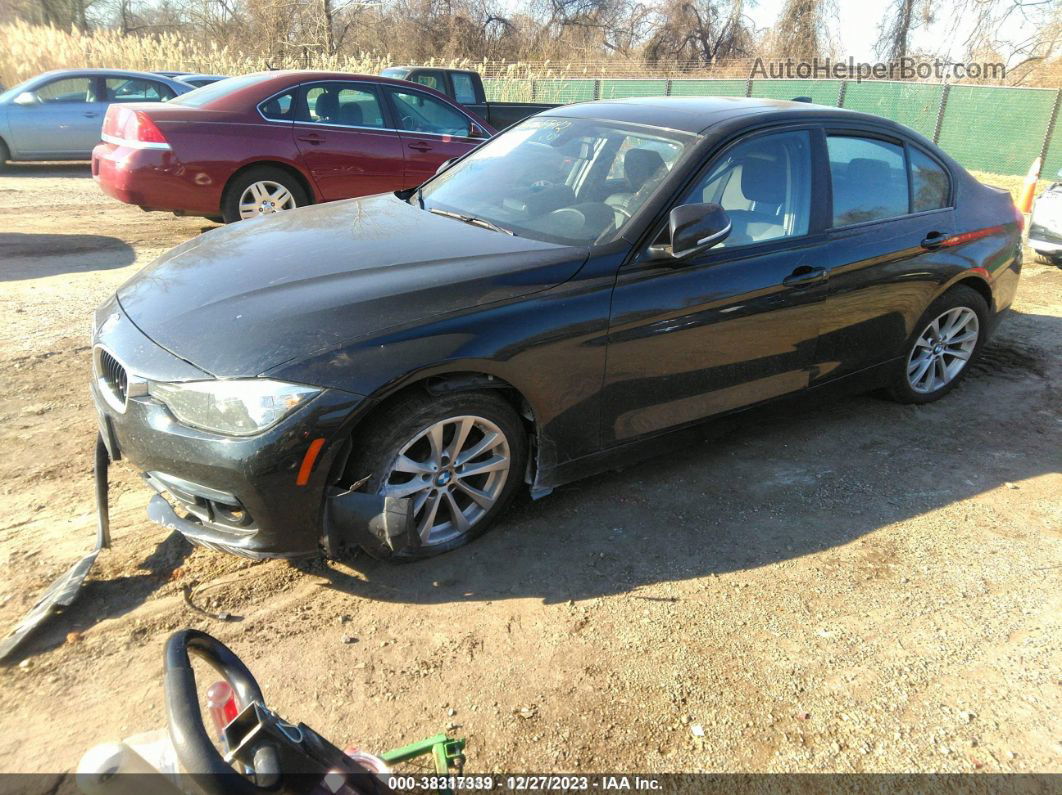 2016 Bmw 320i Xdrive Черный vin: WBA8E5G56GNT93158