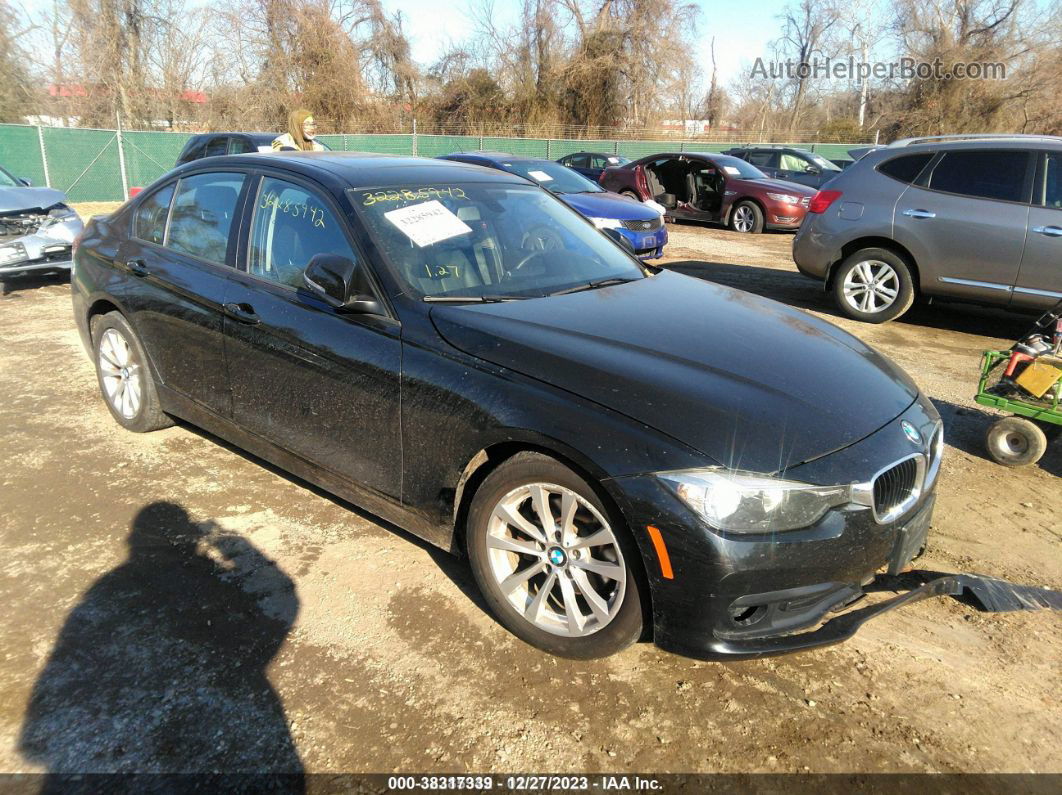 2016 Bmw 320i Xdrive Black vin: WBA8E5G56GNT93158