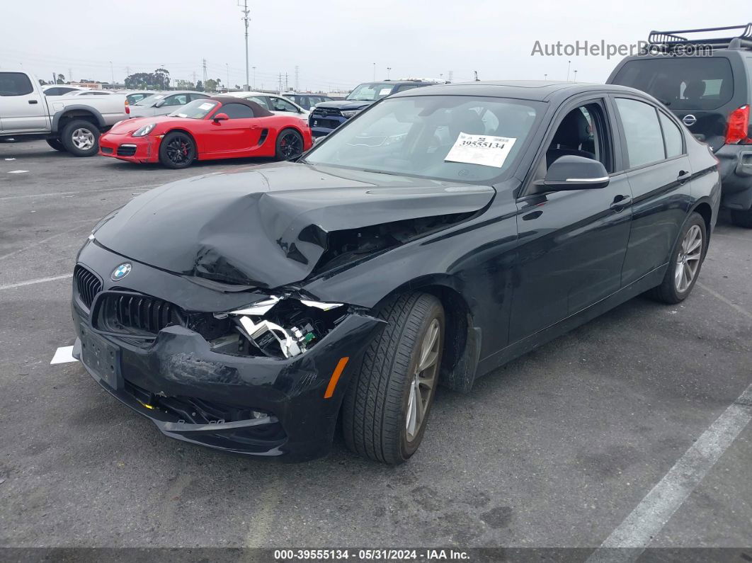 2016 Bmw 320i Xdrive Black vin: WBA8E5G56GNT94679